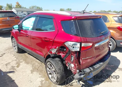 2019 Ford Ecosport Titanium from USA, damaged, VIN MAJ6S3KLXKC263309
